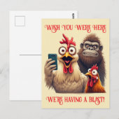 “Sasquatch & The Crew” Postcard ポストカード (正面/裏面)