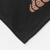 Sasquatch Valentine's Day - Bigfoot Heart Sungles  フリースブランケット (角)