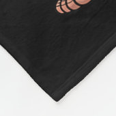 Sasquatch Valentine's Day - Bigfoot Heart Sungles フリースブランケット (角)