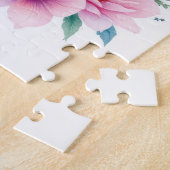 Sasquatch wearing a flower crown ジグソーパズル (側面)