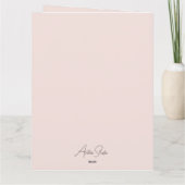 sassの側面とエレガンス誕生日カード カード (裏面)