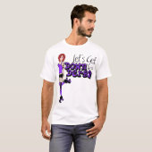Sass E. Purple Down & Derby Tシャツ (正面フル)