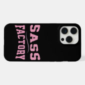 Sass Factory - ユーモアあふれる iPhoneケース (裏面横)