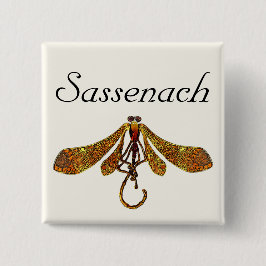 Sassenachのトンボ 缶バッジ