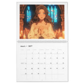Sassenach-Style Scottish Anime Highland Lovers Fan カレンダー (3月 2027)