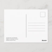 S'asseoirアンインスタント ポストカード (裏面)