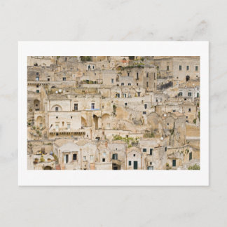 Sassi Houses, Matera, Basilicata，イタリア ポストカード