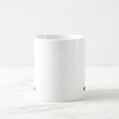  sassilyポーズを決めたスケルトン "最高の気分" コーヒーマグカップ (中央)
