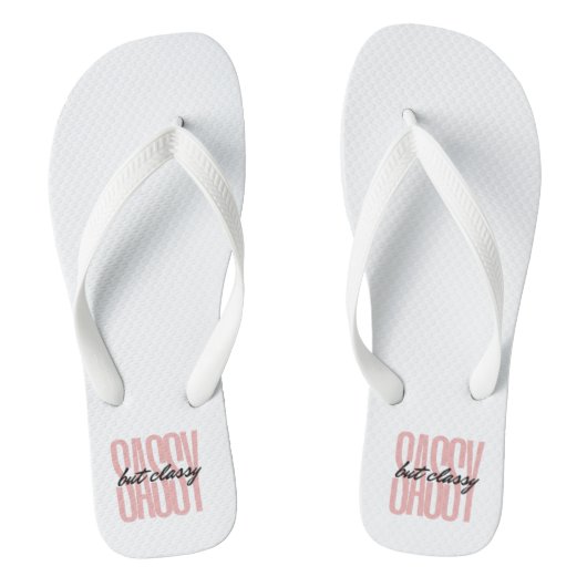 Sassyだが上品なビーチサンダル ビーチサンダル (フットベッド)