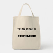 Sassyとしてマイママトート買い物袋両面 トートバッグ (裏面)