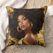 SassyとSoulful: Diva インスパイア クッション (ブランケット)