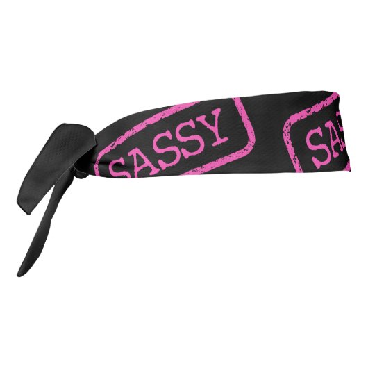 "SASSY" タイヘッドバンド (回転270)