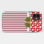 Sassy モダン Christmas iPhoneケース Case-Mate iPhoneケース (裏面(横))