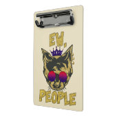 Sassy 王室の Cat - 「Ew.人々おもしろい猫好き ミニクリップボード (アングル2)