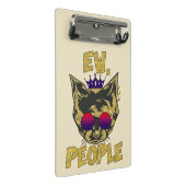 Sassy 王室の Cat - 「Ew.人々おもしろい猫好き ミニクリップボード (アングル)