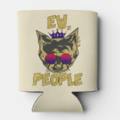 Sassy 王室の Cat - 「Ew.人々おもしろい猫好き 缶クーラー (裏面)
