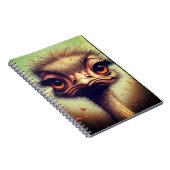 "Sassy Baby Emu" Spiral Notebook ノートブック (右側)