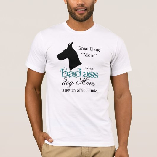 Sassy "Badass"偉大な所有者のブリーダーTシャツ Tシャツ (正面)