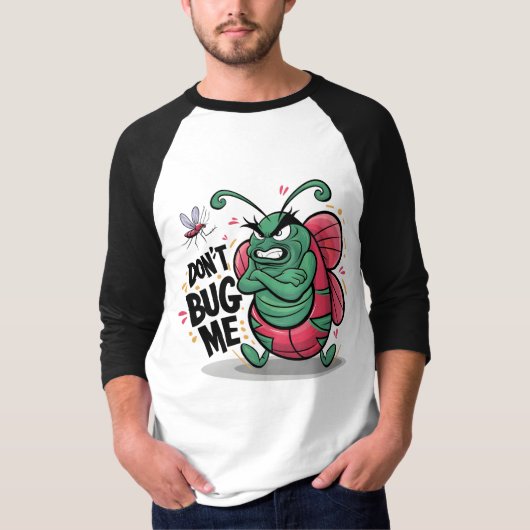 Sassy Bug: Graffiti-インスパイアArtお洒落 Tシャツ (正面)