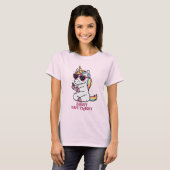 Sassy but Classy – Glam Unicorn Tシャツ (正面フル)