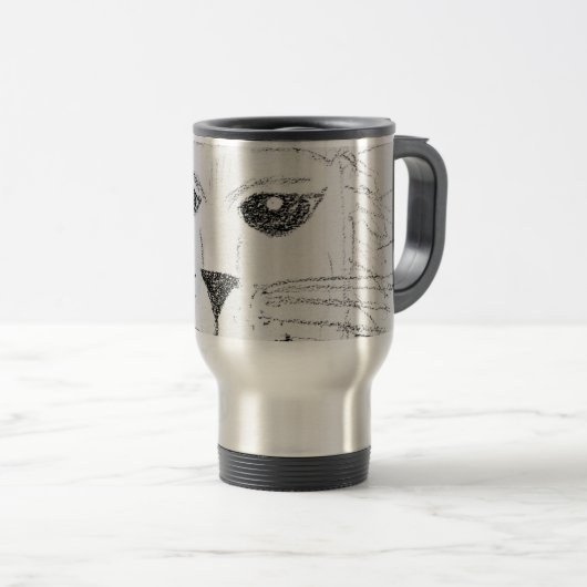 Sassy Cat Mug トラベルマグ (正面右)