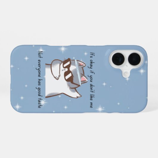 Sassy Cat Phone Case iPhone 16ケース (裏面横)