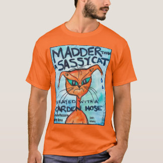 Sassy Cat t-shirt, men's XL Tシャツ