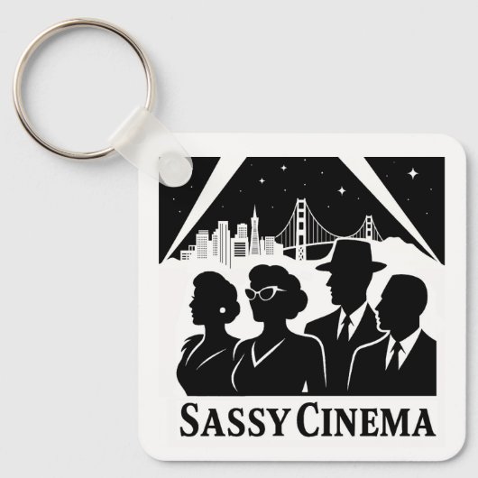 Sassy Cinema Keychain キーホルダー (正面)
