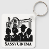 Sassy Cinema Keychain キーホルダー (裏面)
