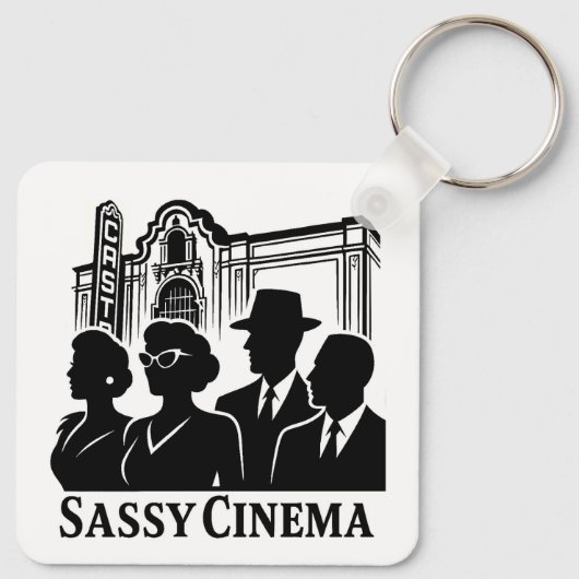 Sassy Cinema Keychain キーホルダー (裏面)
