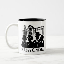 Sassy Cup - Drink the Sass ツートーンマグカップ