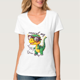 Sassy Dino Women's T-Shirt - "Cancel My Subscripti Tシャツ
