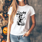 Sassy Feelin'WitchyハロウィーンTシャツ Tシャツ