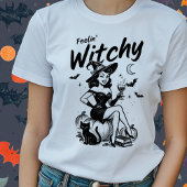Sassy Feelin'WitchyハロウィーンTシャツ Tシャツ