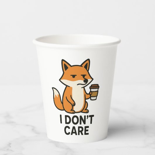 Sassy Fox Mug 紙コップ (正面)