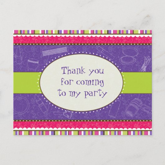 Sassy Girlありがとうはがき ポストカード (正面)