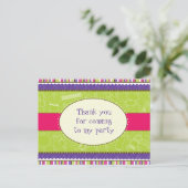 Sassy Girlありがとうはがき ポストカード (スタンド正面)