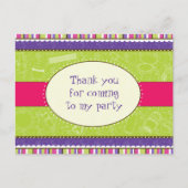 Sassy Girlありがとうはがき ポストカード (正面)