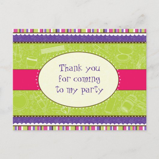 Sassy Girlありがとうはがき ポストカード (正面)