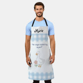 Sassy Goose Kitchen All-Over Print Apron エプロン (着用した状態)