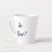 Sassy Greeting カフェラテマグ (左アングル)