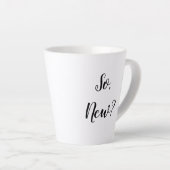 Sassy Greeting カフェラテマグ (右アングル)