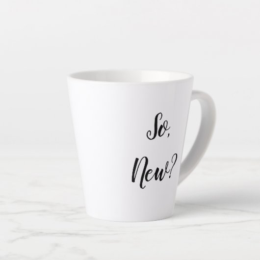 Sassy Greeting カフェラテマグ (右アングル)