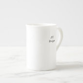 Sassy Greeting ボーンチャイナマグカップ (正面右)