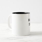 Sassy "How about no" Coffee Mug ツートーンマグカップ (正面左)