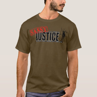 Sassy Justice HDグラフィック Tシャツ