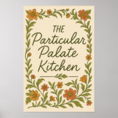 Sassy Kitchen Particular Palate Picky Cook Poster ポスター (正面)