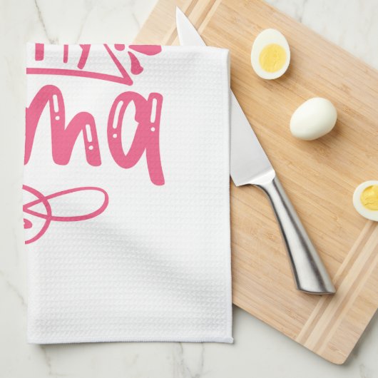 Sassy Like My Mama Personalized Kids  キッチンタオル (四つ折り)