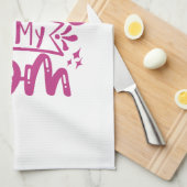 Sassy Like My Mom  キッチンタオル (四つ折り)