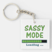 Sassy Mode Loading … キーホルダー (正面)